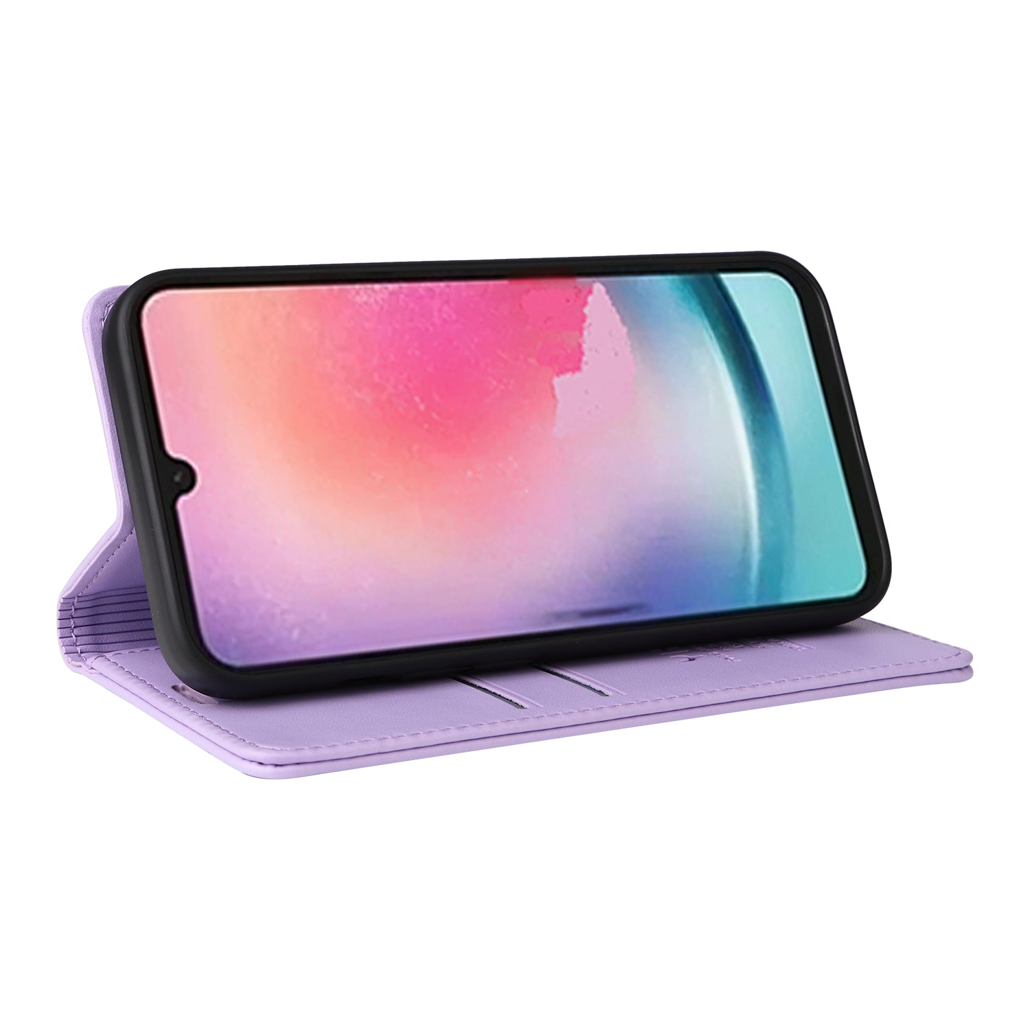 YIKATU YK-001 til Samsung Galaxy A24 4G PU læder flip cover pungtelefon etui med stativ YIKATU YK-001 til Samsung Galaxy A24 4G PU læder flip cover pungtelefon etui med stativ